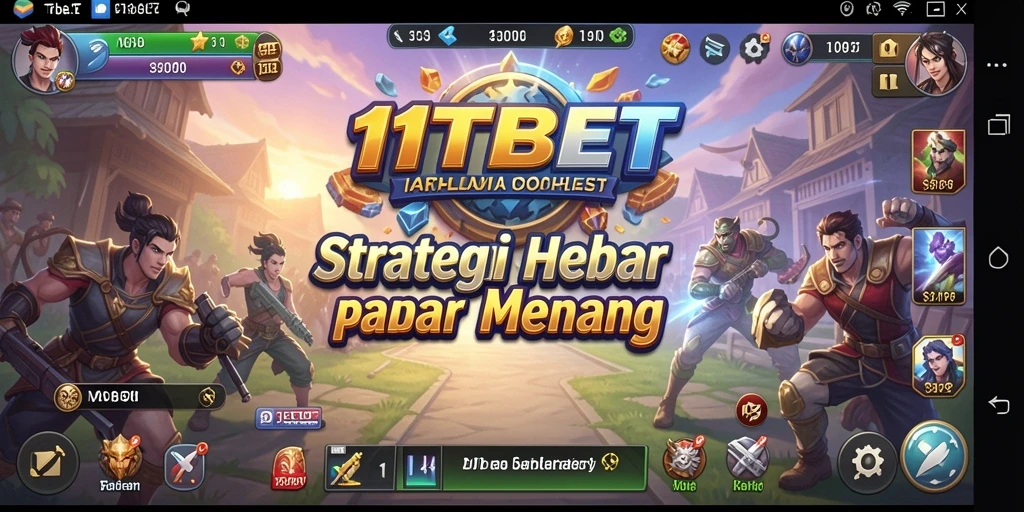 Tangkapan layar gameplay 11TBET menampilkan pertempuran mendebarkan dengan strategi yang kompleks.