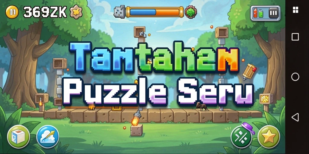 Gameplay menarik dari 369ZK, amplifikasi tantangan puzzle.