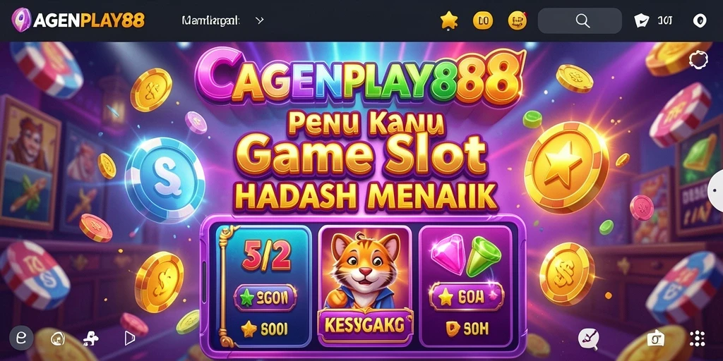 Tampilan gameplay menarik AGENPLAY88 dengan berbagai tema slot.