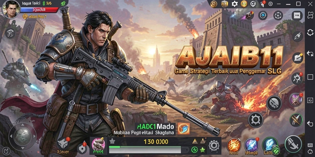 Tampilan memukau dari gameplay SLG AJAIB11 yang menarik.