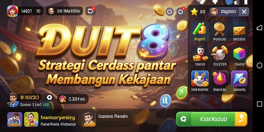 Gameplay seru dalam DUIT8 menantang strategi dan kecerdasan Anda.