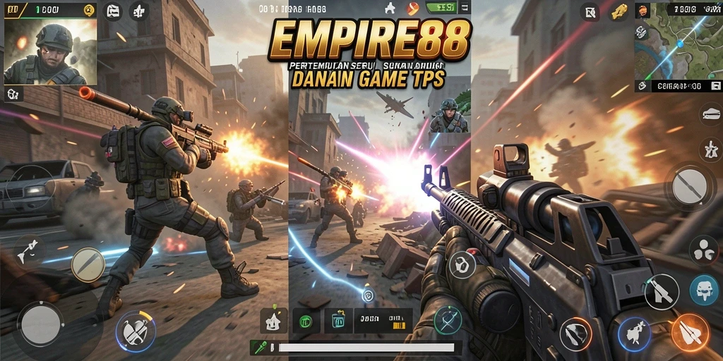 Gameplay seru di EMPIRE88 dengan aksi tembak-menembak intens.