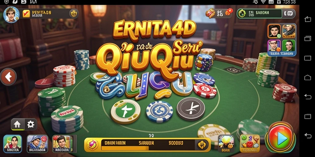 Tampilan gameplay QiuQiu yang menarik di ERNITA4D.