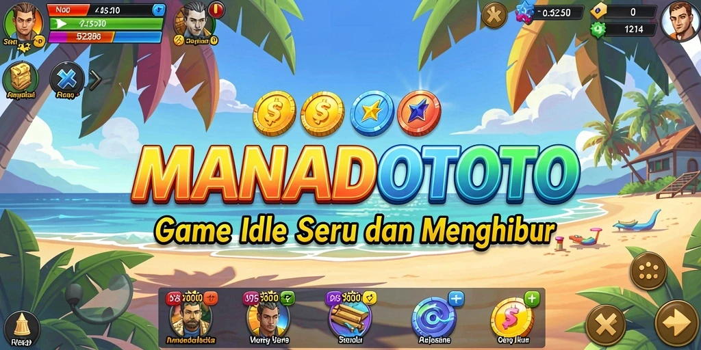 Tampilan gameplay seru dan menarik di MANADOTOTO.