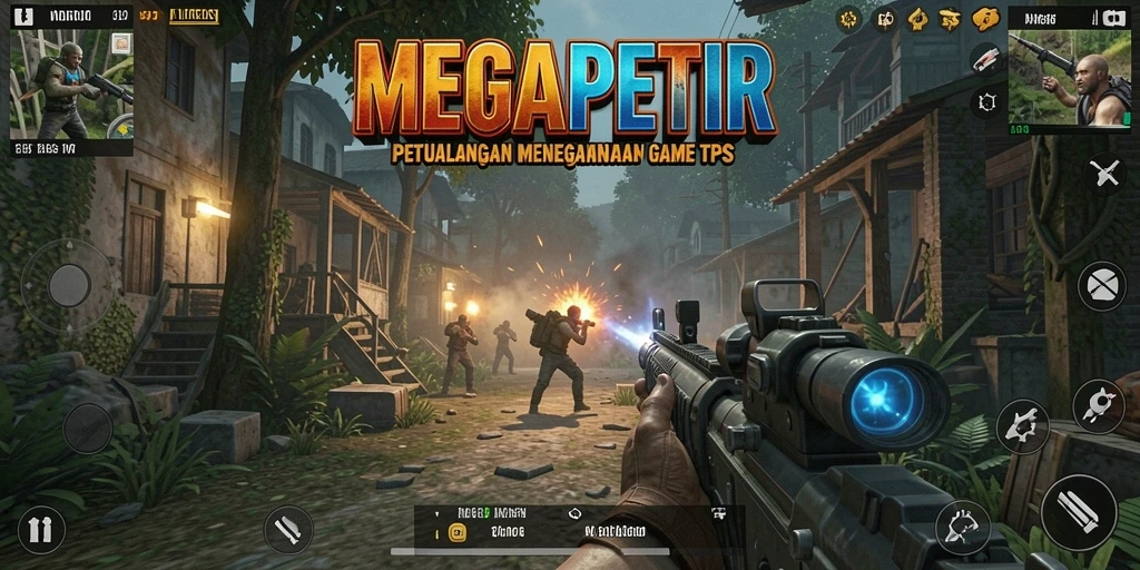 Gameplay MEGAPETIR yang menegangkan dan seru.