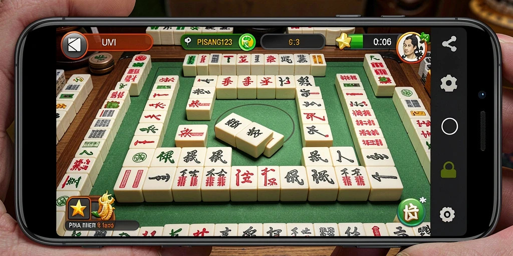Screenshot utama PISANG123 menunjukkan gameplay yang menarik dan seru.