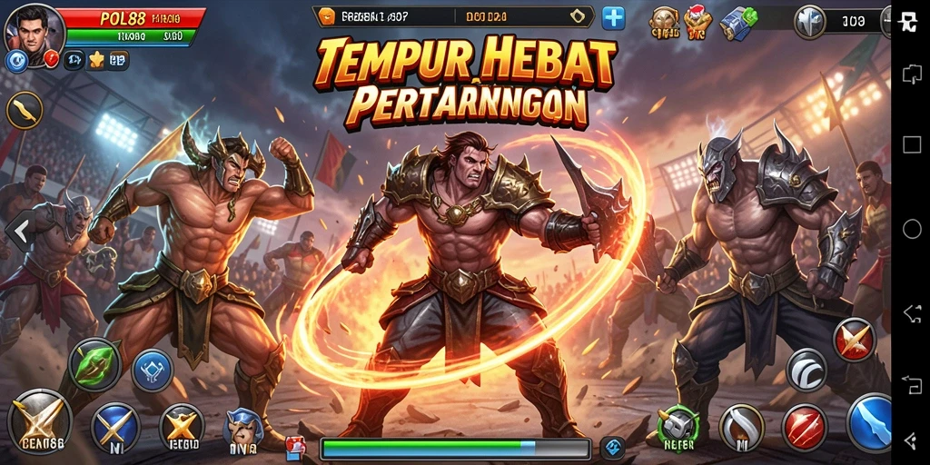 Gameplay POL88 yang penuh aksi dan intens.