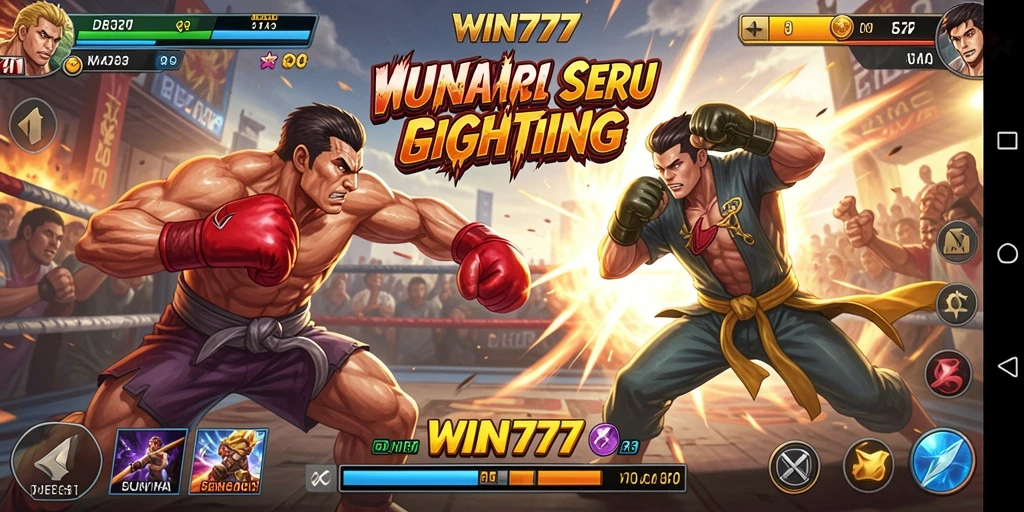 Gameplay seru dan menegangkan di WIN777 dengan pertarungan dinamis.